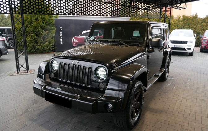 Jeep Wrangler cena 124894 przebieg: 66000, rok produkcji 2015 z Miłakowo małe 529